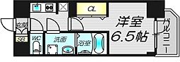 S-RESIDENCE新大阪Rish 1Kの間取図画像