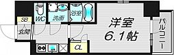 エスリードレジデンス大阪本町 1Kの間取図画像