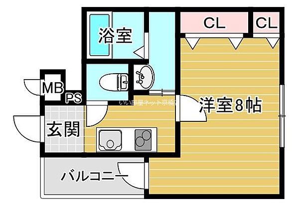 フジパレス千林大宮 ｜大阪府大阪市旭区大宮４丁目(賃貸アパート1K・2階・28.31㎡)の写真 その2