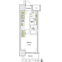 ザ・パークハビオ同心  ｜ 大阪府大阪市北区同心１丁目（賃貸マンション1K・11階・25.92㎡） その2