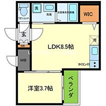 大阪府大阪市都島区大東町２丁目（賃貸アパート1LDK・2階・28.88㎡） その2