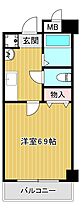 大阪府大阪市鶴見区鶴見２丁目（賃貸マンション1K・5階・20.92㎡） その2