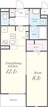 大阪府守口市佐太中町４丁目（賃貸アパート1LDK・1階・48.11㎡） その2