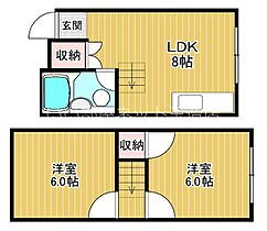 大阪府大阪市生野区桃谷２丁目（賃貸マンション2LDK・1階・40.00㎡） その2