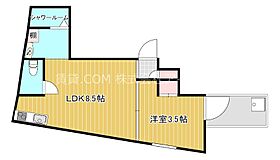 大阪府大阪市東成区大今里４丁目（賃貸マンション1LDK・1階・25.33㎡） その2