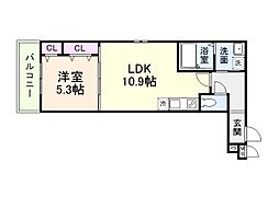 おおさか東線 城北公園通駅 徒歩6分の賃貸アパート
