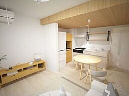 YOURMAISON　TENMA 3階1LDKのリビング/ダイニング