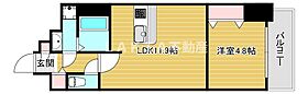 大阪府大阪市中央区南久宝寺町2丁目1-8（賃貸マンション1LDK・15階・41.99㎡） その2