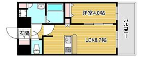 プレサンス難波インフィニティ  ｜ 大阪府大阪市浪速区日本橋東2丁目（賃貸マンション1LDK・11階・32.49㎡） その2