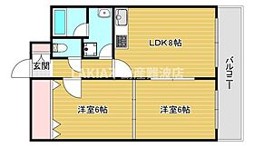 サウスパラジェ  ｜ 大阪府大阪市浪速区恵美須西2丁目（賃貸マンション2LDK・9階・48.00㎡） その2