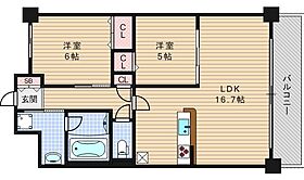 ソルグランデ  ｜ 大阪府大阪市浪速区日本橋東2丁目（賃貸マンション2LDK・8階・60.53㎡） その2