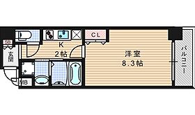 プレジオ中之島  ｜ 大阪府大阪市西区土佐堀1丁目（賃貸マンション1K・11階・27.90㎡） その2