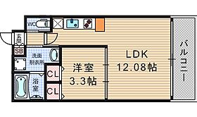 アーバネックス西長堀 701 ｜ 大阪府大阪市西区新町4丁目8-8（賃貸マンション1LDK・7階・34.03㎡） その2