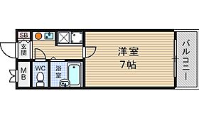 シャルルロワイヤル  ｜ 大阪府大阪市西区本田2丁目10-3（賃貸マンション1K・4階・21.00㎡） その2