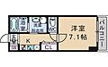 スワンズ難波パークビュー5階5.8万円