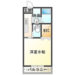 間取図画像 1K