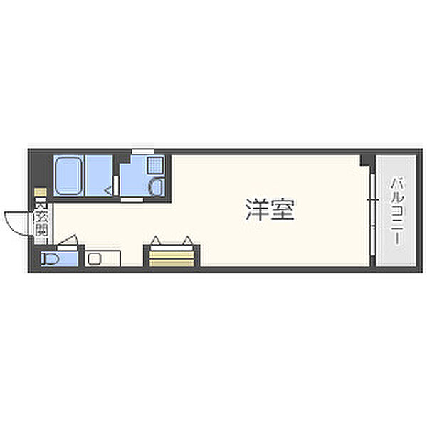 フレンテ靭公園 ｜大阪府大阪市西区靱本町1丁目(賃貸マンション1R・8階・27.00㎡)の写真 その2