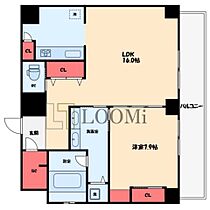 シーズンフラッツ靭本町  ｜ 大阪府大阪市西区靱本町3丁目（賃貸マンション1LDK・12階・65.70㎡） その2