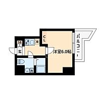 大阪府大阪市中央区谷町3丁目（賃貸マンション1K・6階・20.83㎡） その2