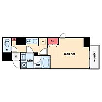 大阪府大阪市中央区船越町2丁目（賃貸マンション1K・4階・24.12㎡） その2