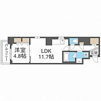 大阪府大阪市中央区南久宝寺町1丁目（賃貸マンション1LDK・10階・44.18㎡） その2