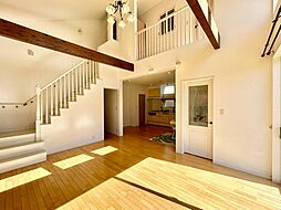 袖ヶ浦市蔵波台1　中古住宅 2SLDKのリビング/ダイニング