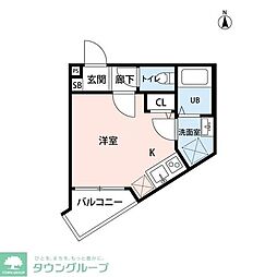 間取図画像 ワンルーム