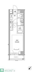 RELUXIA GRANDE 川崎大師公園 1Kの間取図画像