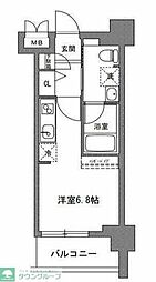 TLRレジデンス川崎大師 ワンルームの間取図画像
