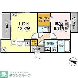 OGI 1LDKの間取図画像