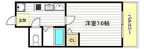 フローライト長居  ｜ 大阪府大阪市住吉区長居4丁目（賃貸マンション1K・4階・21.68㎡） その2