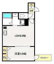 H-maison加美正覚寺XI  ｜ 大阪府大阪市平野区加美正覚寺1丁目（賃貸アパート1LDK・1階・27.57㎡） その2