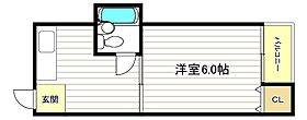 マンション大和  ｜ 大阪府大阪市住吉区長居2丁目（賃貸マンション1K・2階・20.00㎡） その2