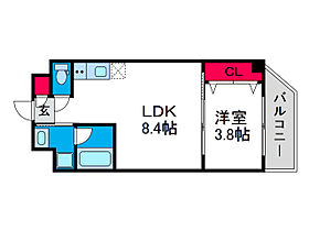 リックス天王寺南  ｜ 大阪府大阪市阿倍野区天王寺町南3丁目（賃貸マンション1LDK・1階・28.12㎡） その2