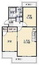 パークフロント 203 ｜ 静岡県静岡市駿河区栗原21-11（賃貸マンション2LDK・2階・50.85㎡） その2