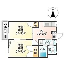 長野県上田市古里（賃貸アパート2K・1階・35.40㎡） その2