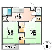 フォーブル伴野 202 ｜ 長野県佐久市原（賃貸アパート2K・2階・36.36㎡） その2