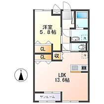 長野県佐久市猿久保（賃貸アパート1LDK・2階・49.41㎡） その2