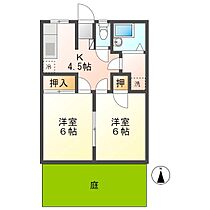 グリーンハイツY 102 ｜ 長野県小諸市市町１丁目（賃貸アパート2K・1階・39.74㎡） その2