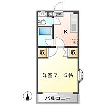 ハイツプランタン 205 ｜ 長野県佐久市中込（賃貸マンション1K・2階・25.57㎡） その2