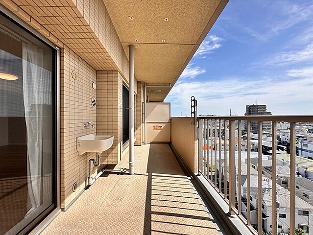 バルコニー フォルスコートグランマークス 9階/-