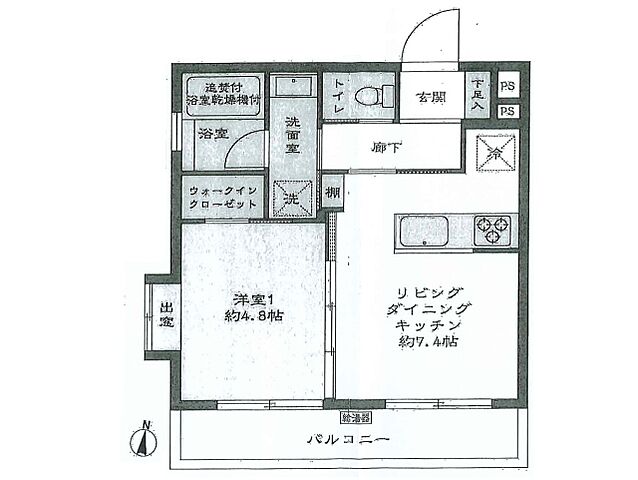 間取り キャニオンマンション西日暮里 3階/-