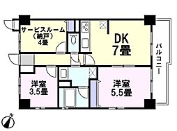 間取図画像 2SDK