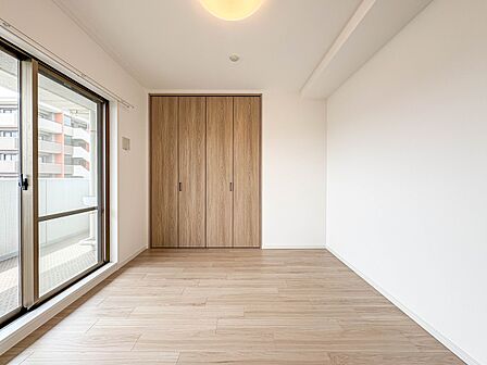 【洋室5.9帖】充実した生活は伸びやかな居室空間から始まります
