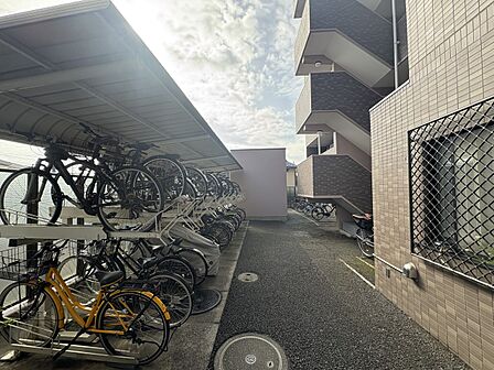 駐輪場完備空き台数はご確認ください。