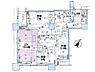 間取り：【間取図】28階×南西角部屋の圧倒的な眺望。85m2の広さも魅力。