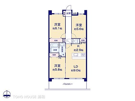 【間取り図】図面と異なる場合は現況を優先