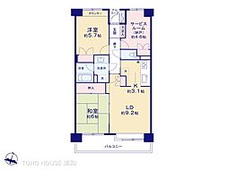 間取図画像 2SLDK