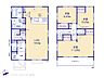 間取り：2号棟　図面と異なる場合は現況を優先