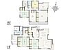 間取り：建物57坪の6SLDKの間取りです。